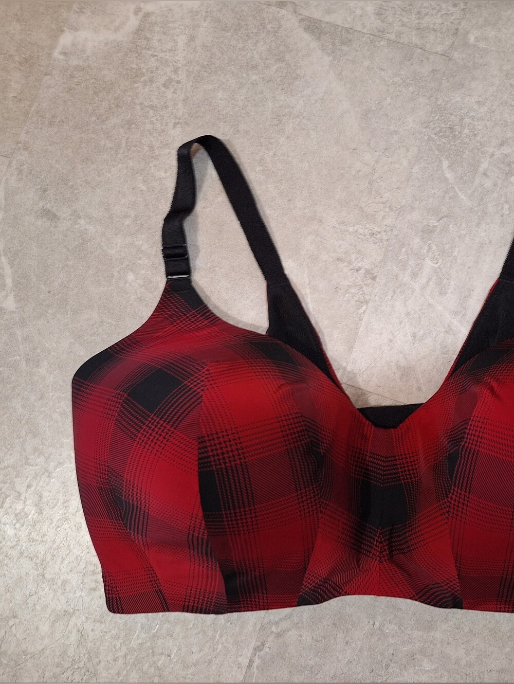 Torrid Curve Bra in Red Plaid 40G